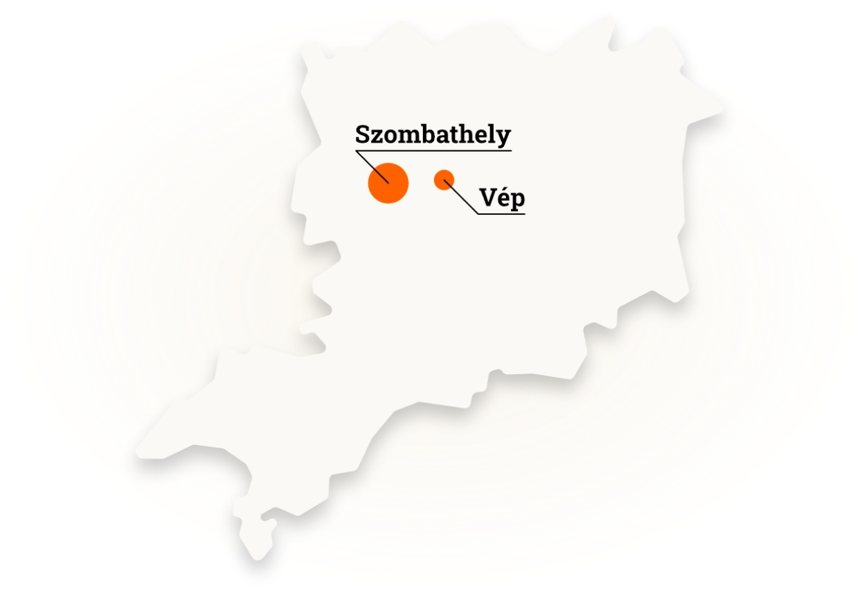 Szombathely, Vép, Vas vármegye